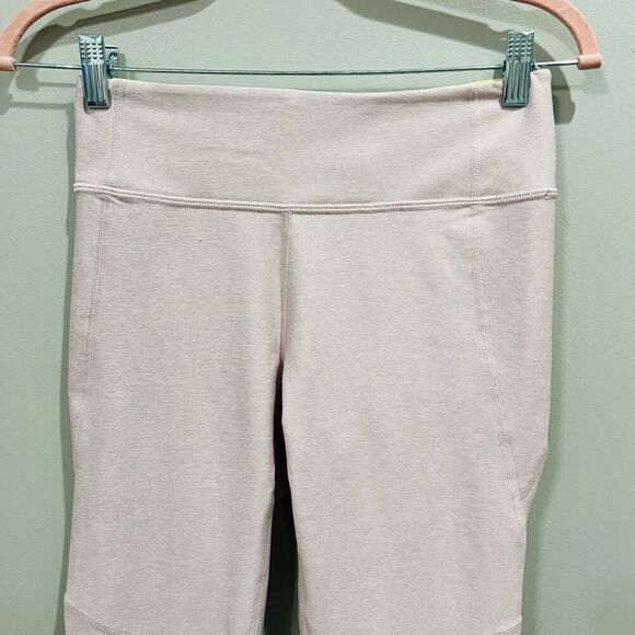 Outdoor voices pink purple yellow colorblock Dipped 7/8 Legging size small - Picture 10 of 12